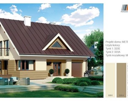 How to match facade colours to brown roof?