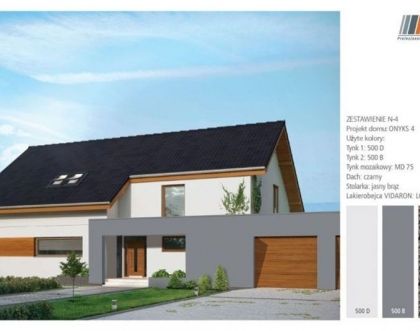 House facade colours and a graphite roof - 5 original ideas