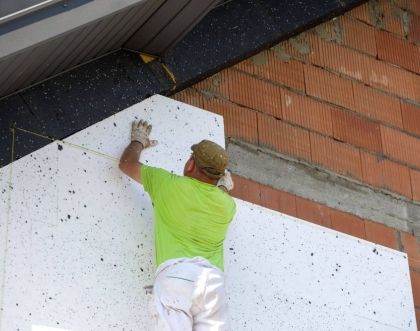 Insulating a building with polystyrene - step by step manual