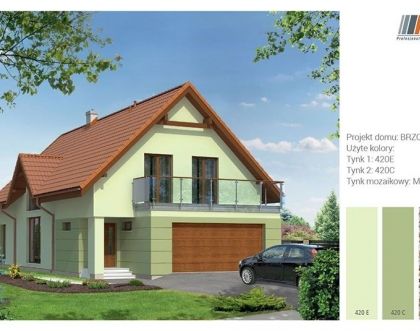 Bright colours for house facades - 10 ingenious arrangements